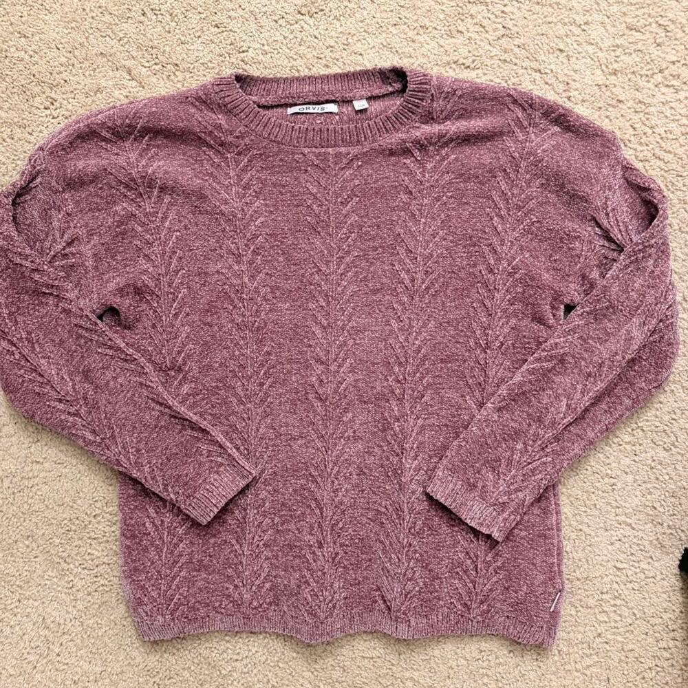 Orvis sweater size l knitwear